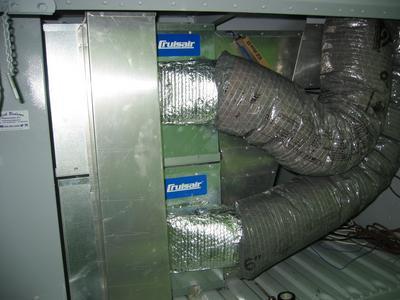 Stacked self contained 15,000btu H.P's