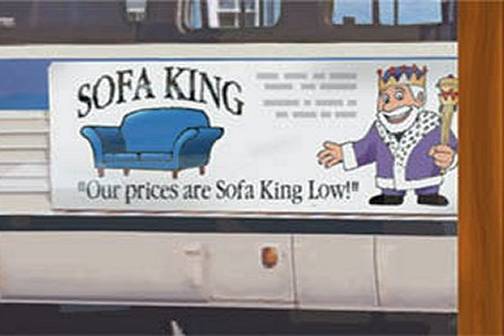 sofa king